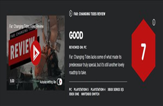 《远方：涌变暗潮》IGN 7分 新机制的加入好坏参半(图1)