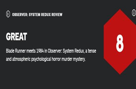《观察者：系统重复》IGN 8分 引人注目的谋杀之谜(图1)